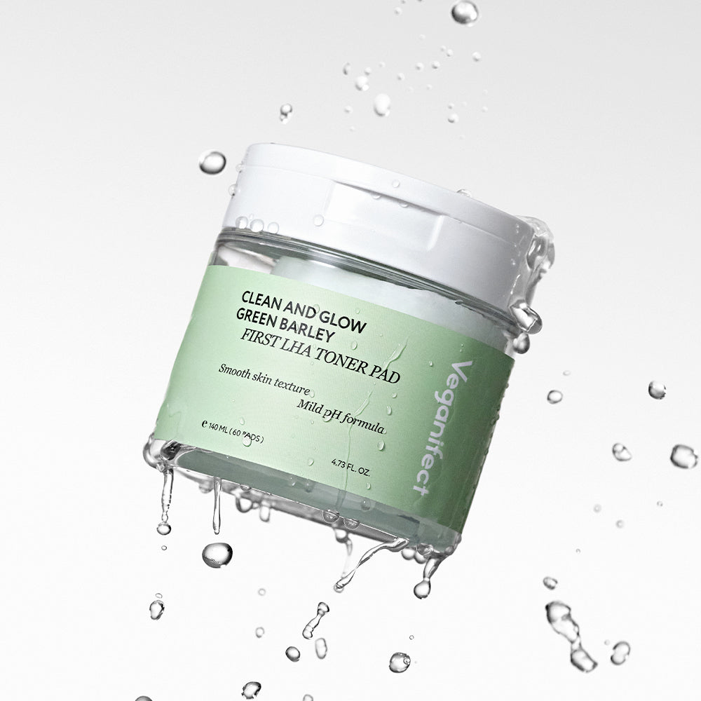 [Veganifect] Vegan Effect Green Barley LHA Toner Pad
