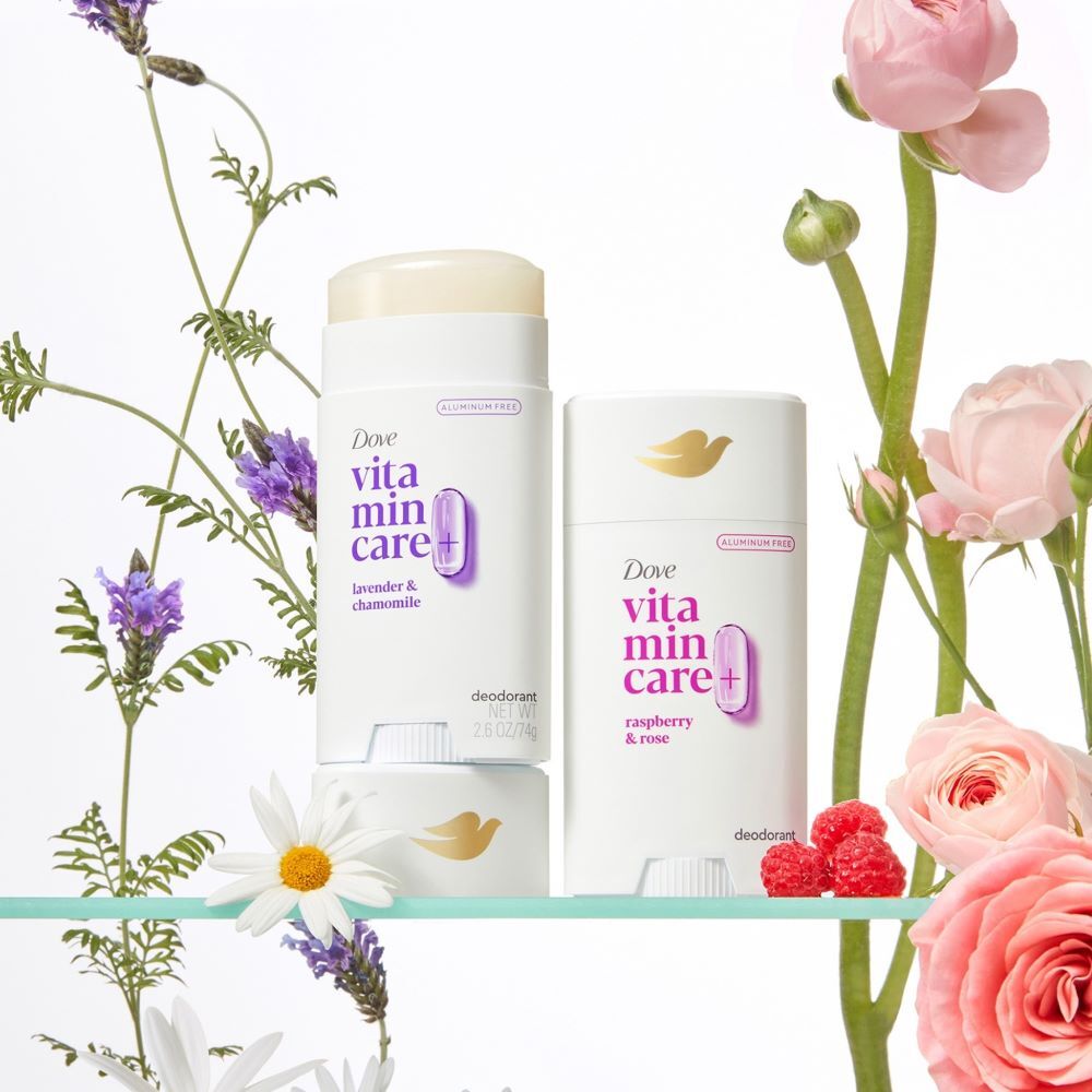 [Dove] Dove Vitamin Care+ Deodorant Stick 74g (2 types)