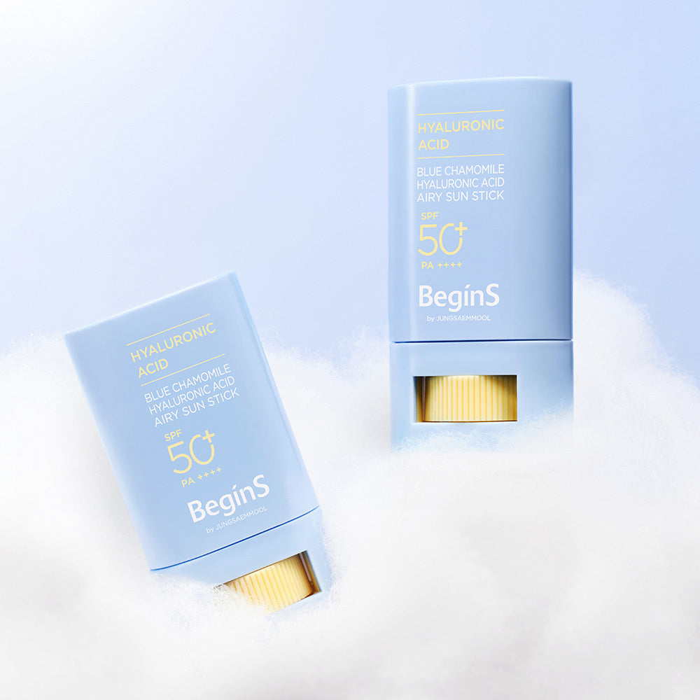 [BEGINS BY JUNGSAEMMOOL] Begins by JUNGSAEMMOOL Blue Chamomile Hyaluronic Acid Airy Sun Stick 15g