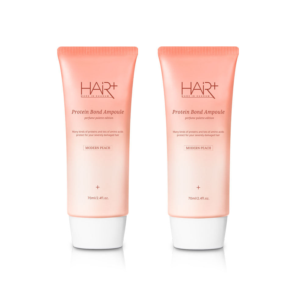 [HAIR+] Hair Plus Protein Bond Ampoule Modern Peach 70ml 2 packs