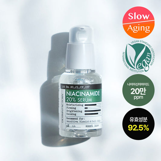 [DERMA FACTORY] Derma Factory Niacinamide 20% Serum 30ml