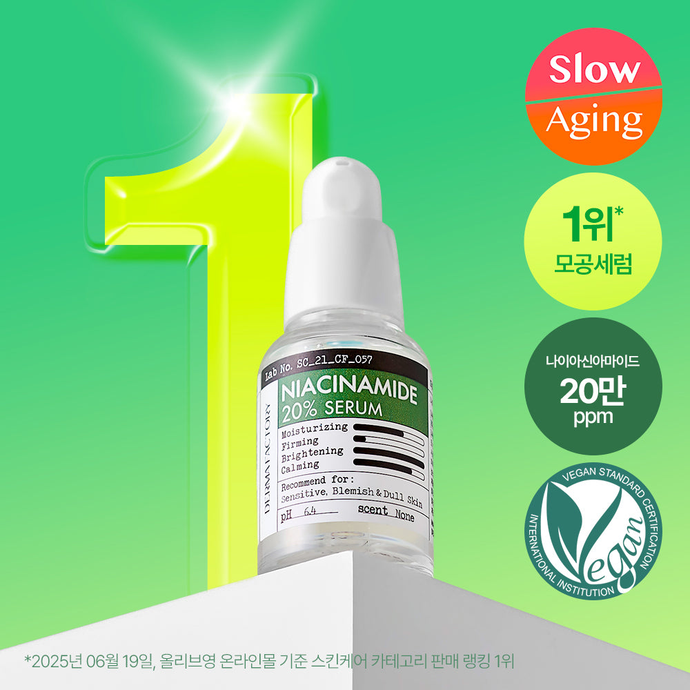 [ダーマファクトリー] ダーマファクトリー ナイアシンアミド 20% セラム 30ml