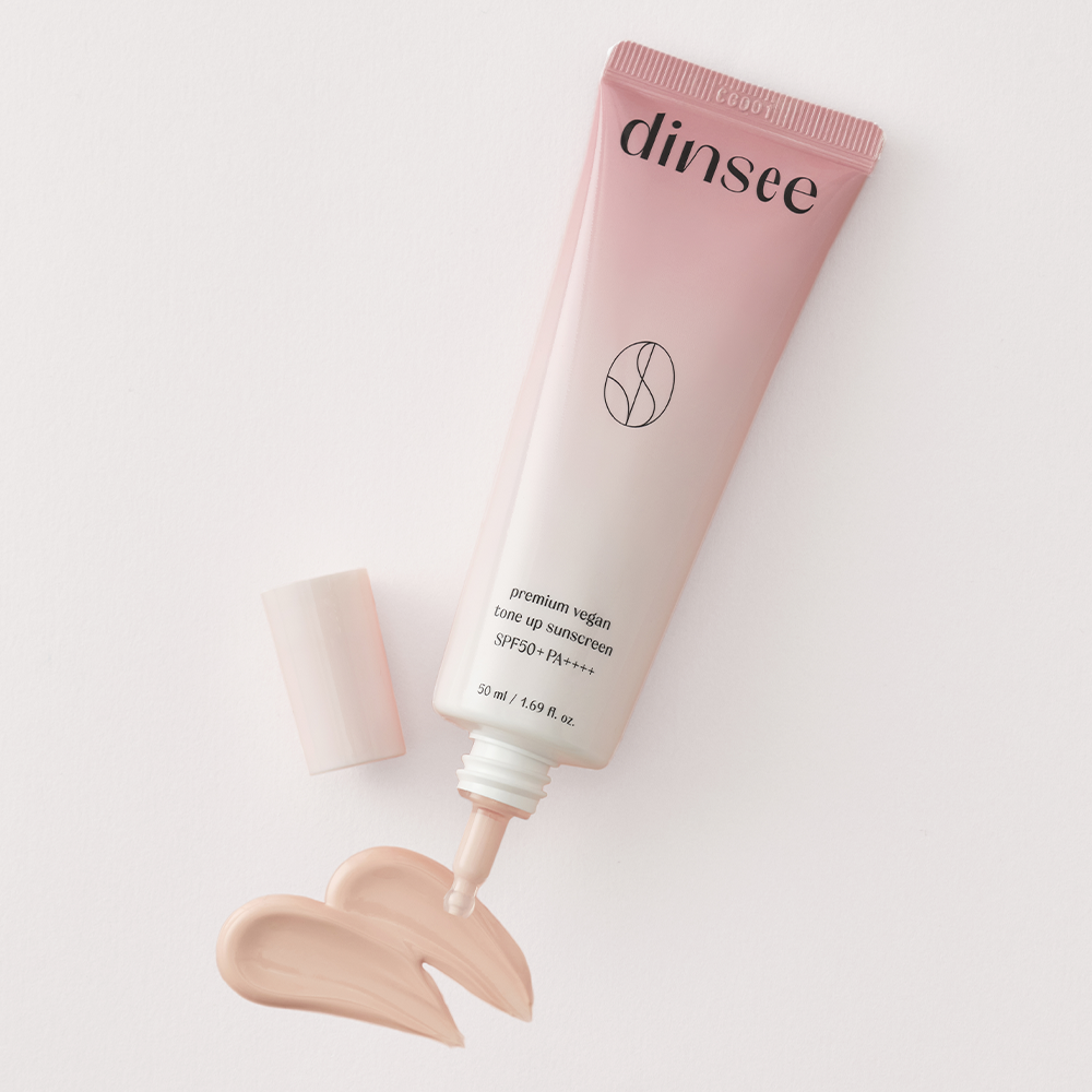 [Dinsee] Dinsi Premium Vegan Crème Solaire Tonifiante 50 ml Double Spécial (+ 40 ml de mousse nettoyante fournie)