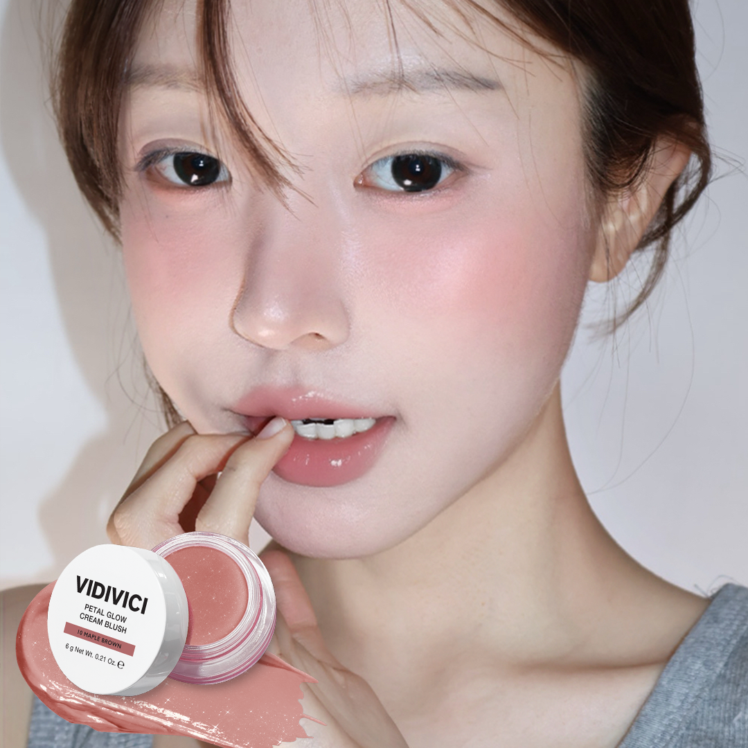 [VIDIVICI] BD Beach Petal Glow Cream Blush Special (+ puff gift)