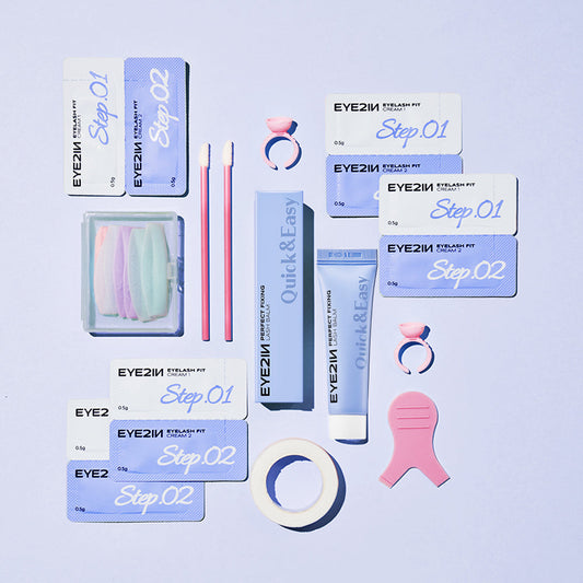 [EYE2IN] i2in Self Eyelash Lash Perm Kit 5 servings (Lash Balm/Glue)