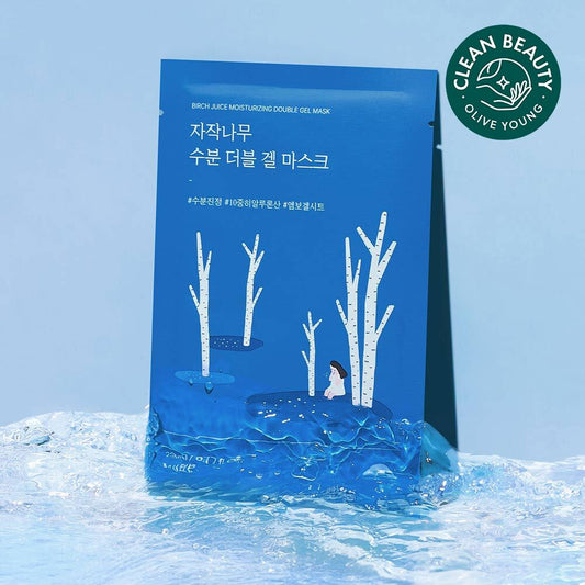 [Round Lab] Round Lab Birch Moisture Double Gel Mask (1 sheet)
