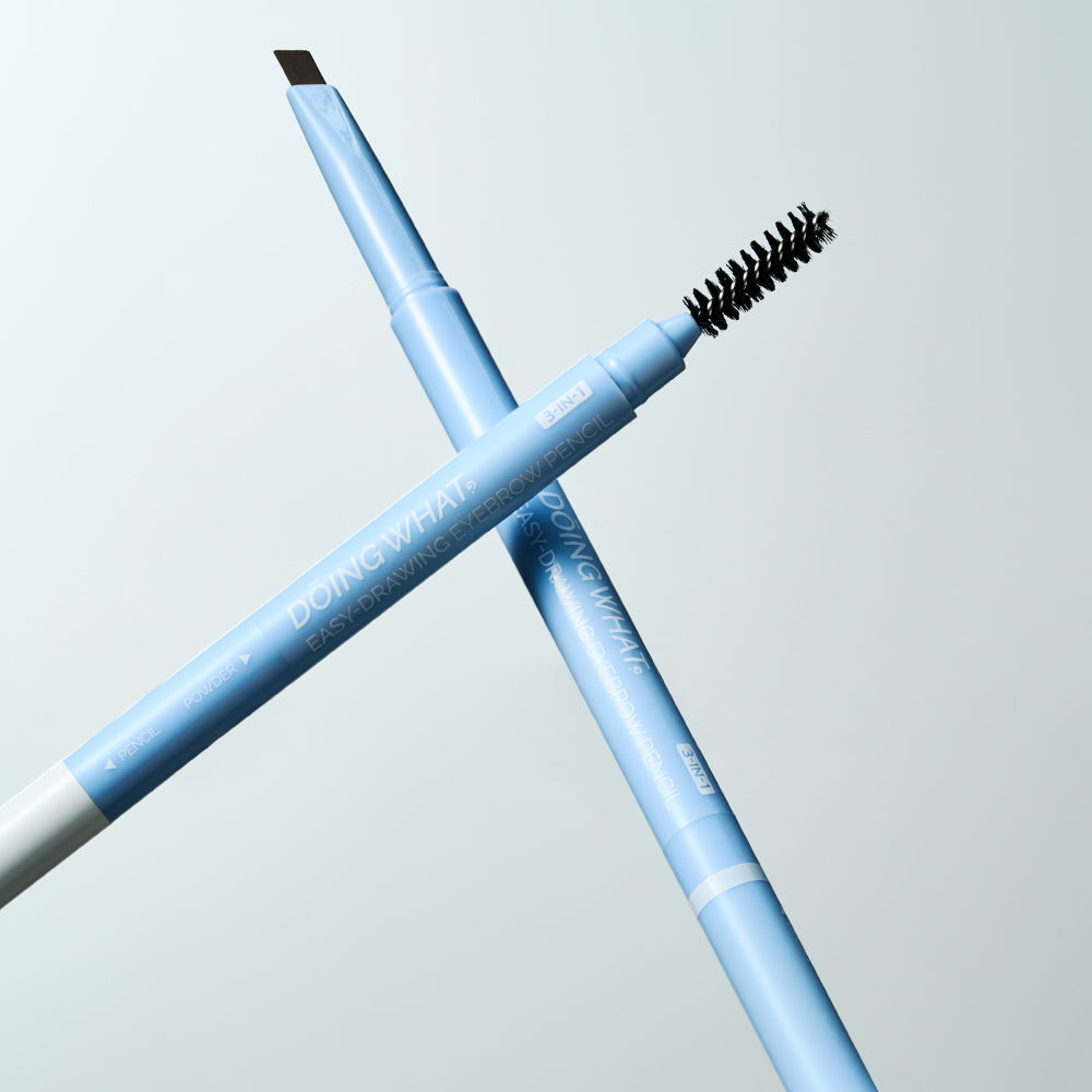 [DOING WHAT] Doing What 3-IN-1 Easy Drawing Eyebrow Pencil (Dark Gray)