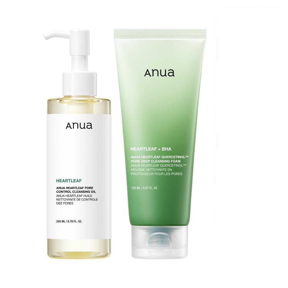 [Anua] Anua Houttuynia cordata Cleansing Duo Special (Oil 200ml + Foam 150ml)