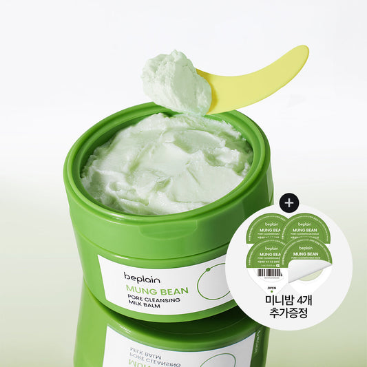 [beplain] Be Plain Mung Bean Pore Cleansing Milk Balm 100ml Special (+3ml*4)