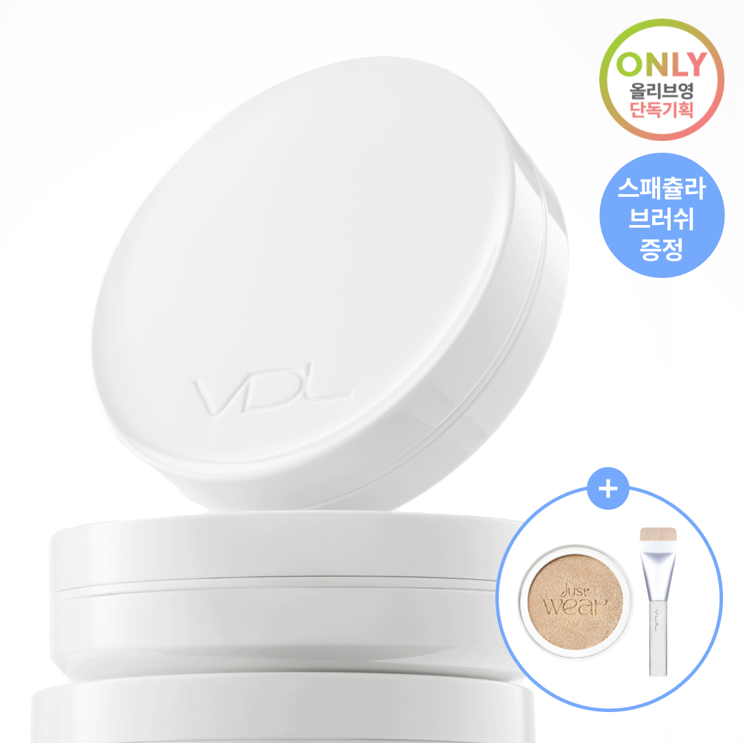[VDL] Cover Stain High Cover Cushion Set (Hauptprodukt + Nachfüllpackung)