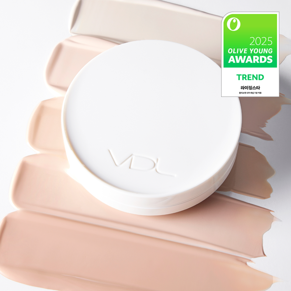 [VDL] Cover Stain High Cover Cushion Set (Hauptprodukt + Nachfüllpackung)