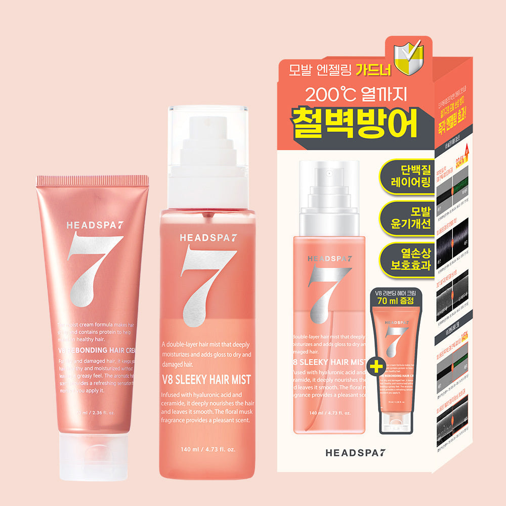 [HEADSPA7] Head Spa 7 V8 Slicky Hair Mist Special Set
