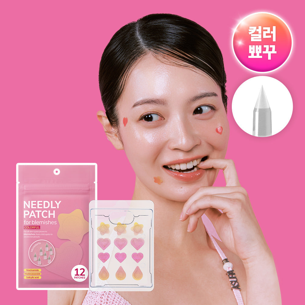 [NEEDLY] Needly Patch for Blemishes Colorful 12 Patches