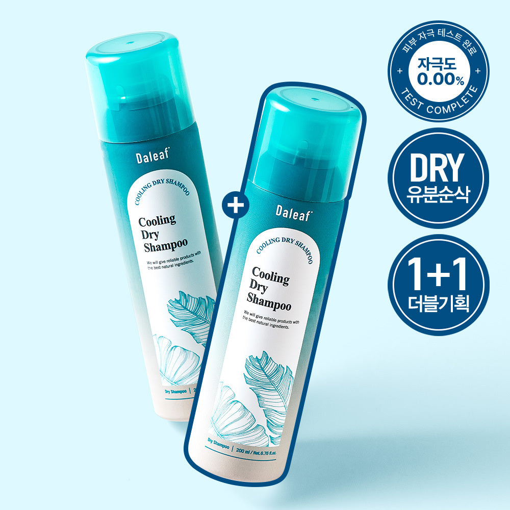[DALEAF] Dalif Cooling Dry Shampoo 200ml*2