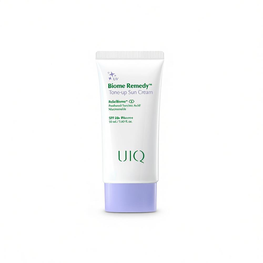 [UIQ] 유이크 톤업 선크림 보라 50ml 기획 (+수분선 20ml 증정)