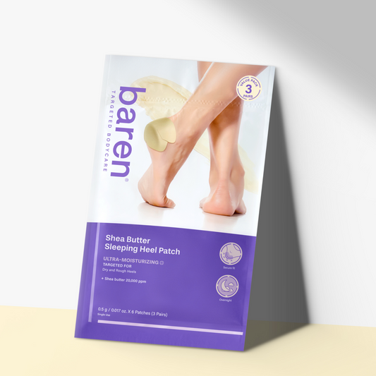 [Baren] Baren Shea Butter Sleeping Heel Patch, 6 pieces