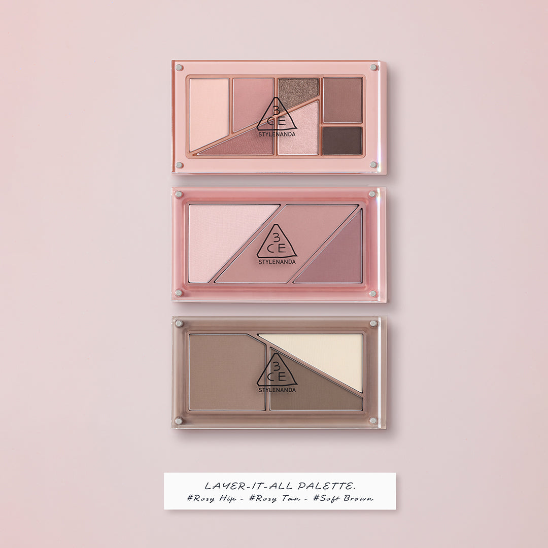 [3CE] 3CE Layer It All Rouge-Palette