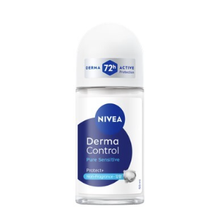 [Nivea] Nivea Deodorant Roll-On Derma Control Pure Sensitive 2-Piece Special (50ml+50ml)