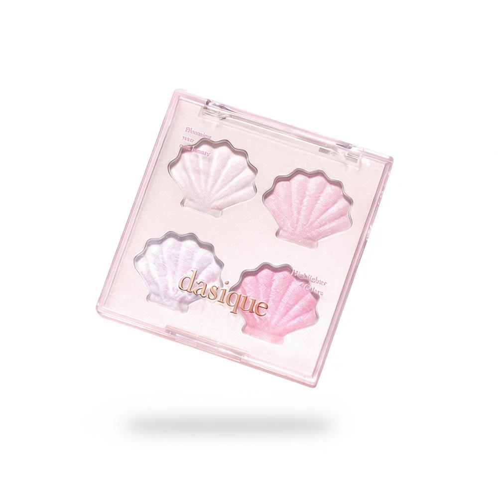 [Dasique] Daisyk Shine Glow Highlighter 4-Color Palette 01 Twinkle Mermaid