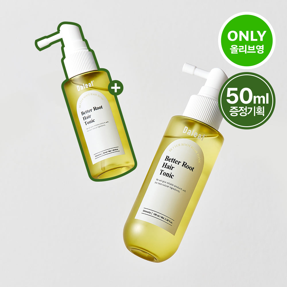 [DALEAF] Dalif Chlorella Better Root Hair Tonic 100ml+50ml special set (single item/special)