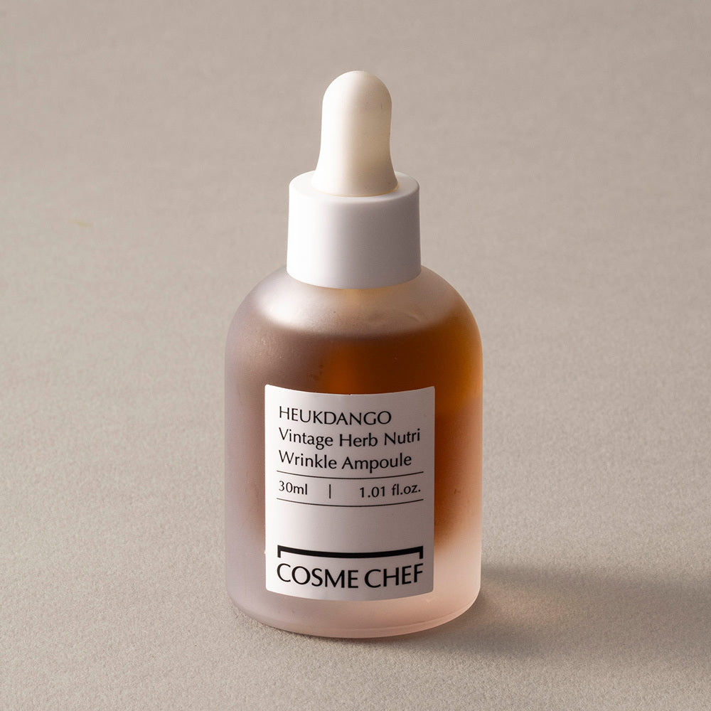 [Cosmetic Chef] Cosme Chef Black Dango Essence Nutritional Wrinkle Ampoule 30ml_Black Dango Ampoule