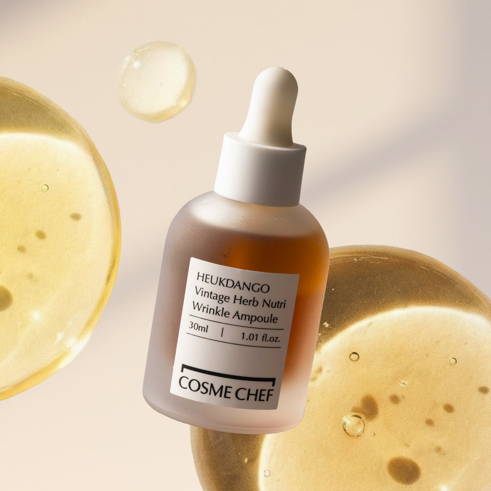 [Cosmetic Chef] Cosme Chef Black Dango Essence Nutritional Wrinkle Ampoule 30ml_Black Dango Ampoule