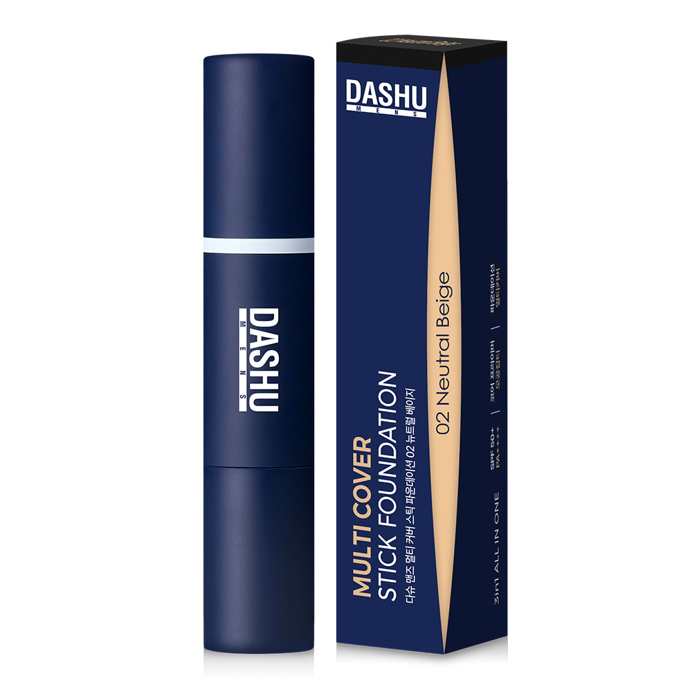 [DASHU] Dashu Men's Multi Cover Stick Foundation (Single item/Promotion)