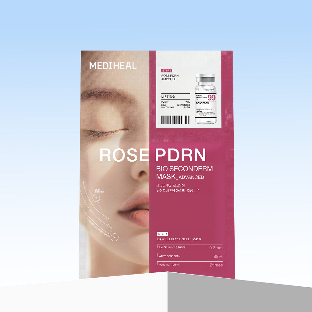 ```json
[Mediheal] Mediheal Bio Secondum Maske, 3 Typen pro Tuch (Madecassosid, PDRN, Hyaluronsäure)
```