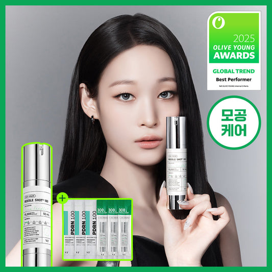 [VT Cosmetics] VT Riddle Shot 100 Essence 50ml special (+Liddle Shot 300 1ml*3ea+PDRN Essence 1.5ml*3ea)