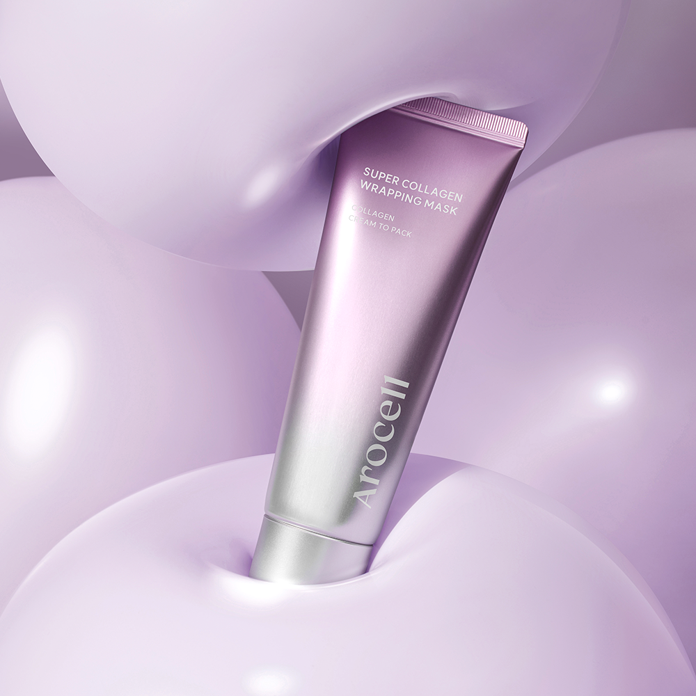 [AROCELL] Arocell Super Collagen Wrapping Maske 80ml (+ Minibürste enthalten)