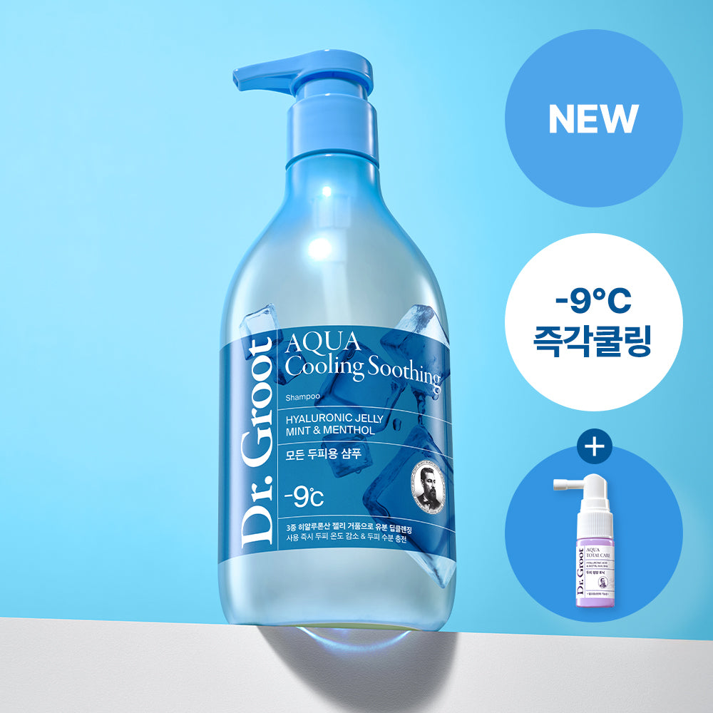 [DRGROOT] Dr. Groot Aqua Cooling Soothing Shampoo 330ml Special (+Aqua Tonic 30ml)