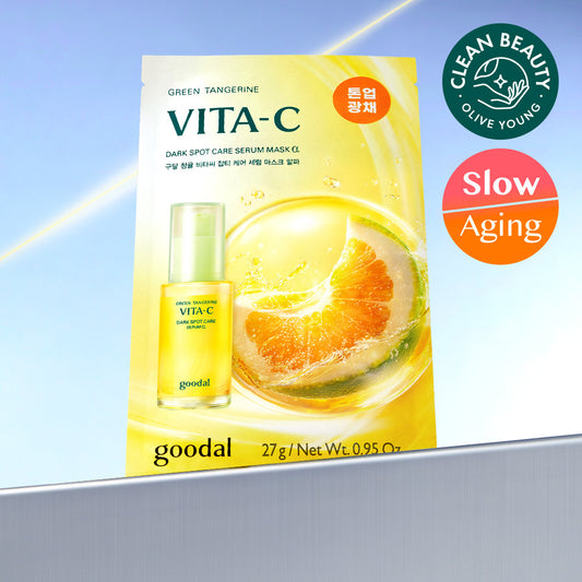 [Goodal] Goodal Green Tangerine Vita C Blemish Care Serum Mask Alpha 1 sheet