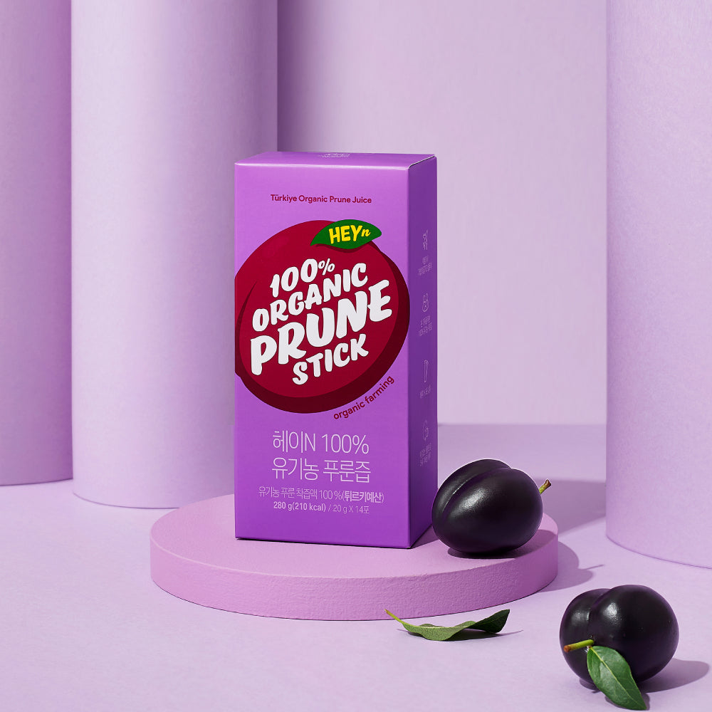 [HEYn] HeyN 100% organic prune juice 20ml 14 packets
