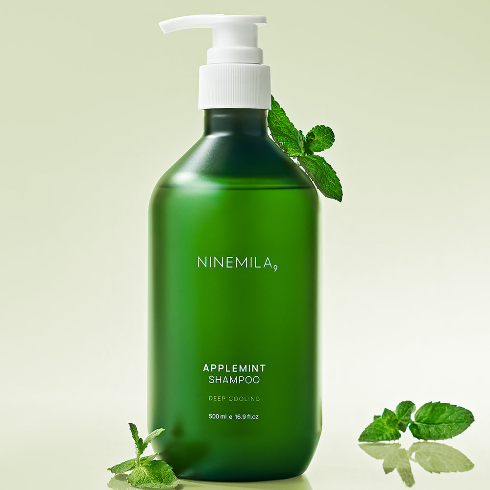 [NINEMILA] Nine Mila Apple Mint Hair Loss Shampoo for Oily Scalp 500ml