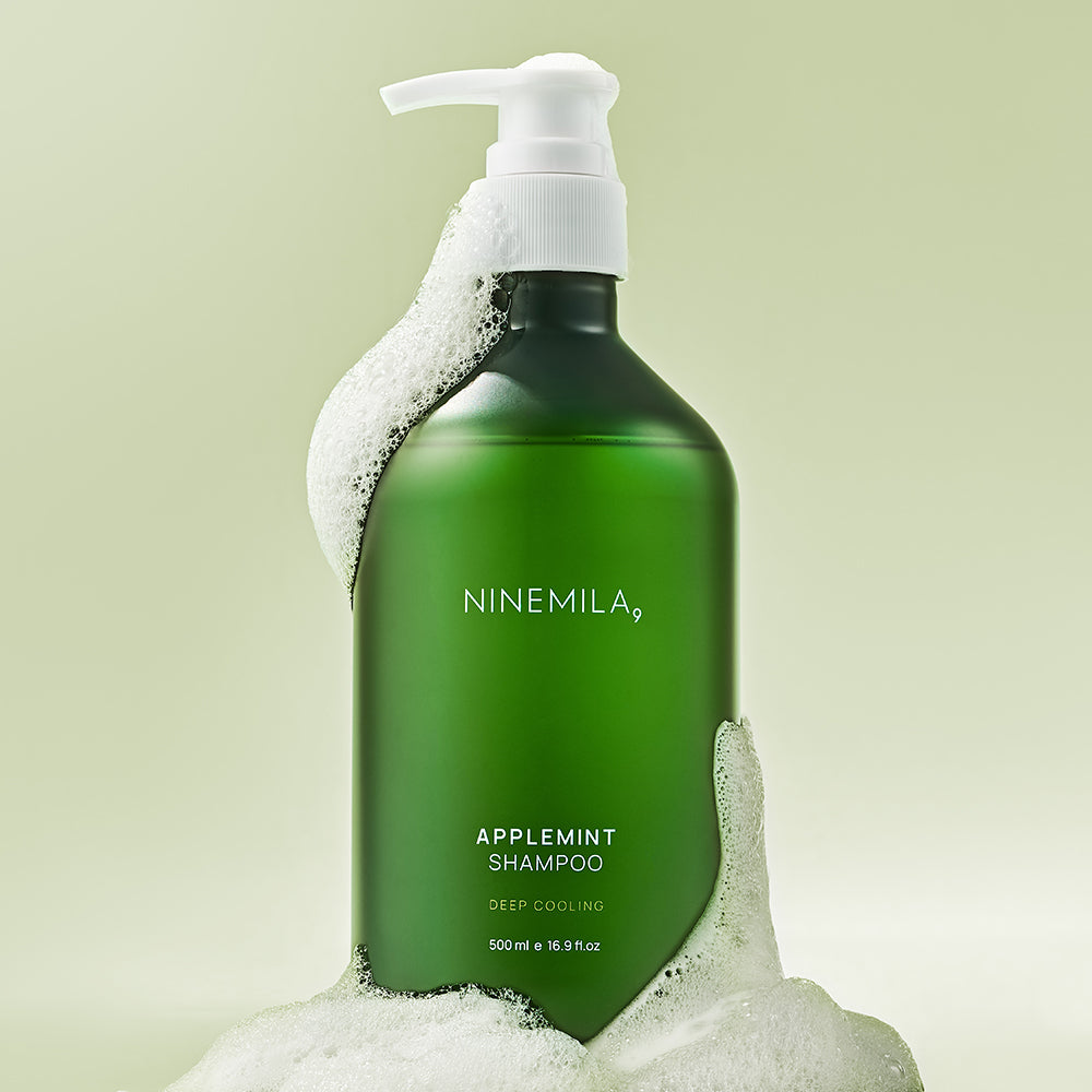 [NINEMILA] Nine Mila Apple Mint Hair Loss Shampoo for Oily Scalp 500ml