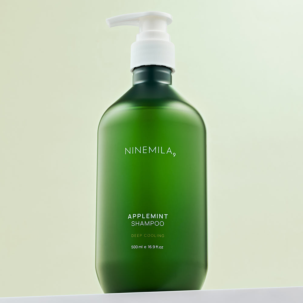 [NINEMILA] Nine Mila Apple Mint Hair Loss Shampoo for Oily Scalp 500ml