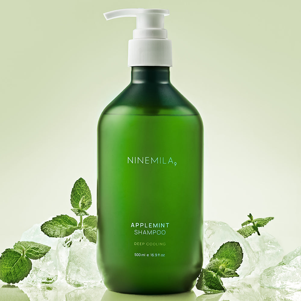 [NINEMILA] Nine Mila Apple Mint Hair Loss Shampoo for Oily Scalp 500ml