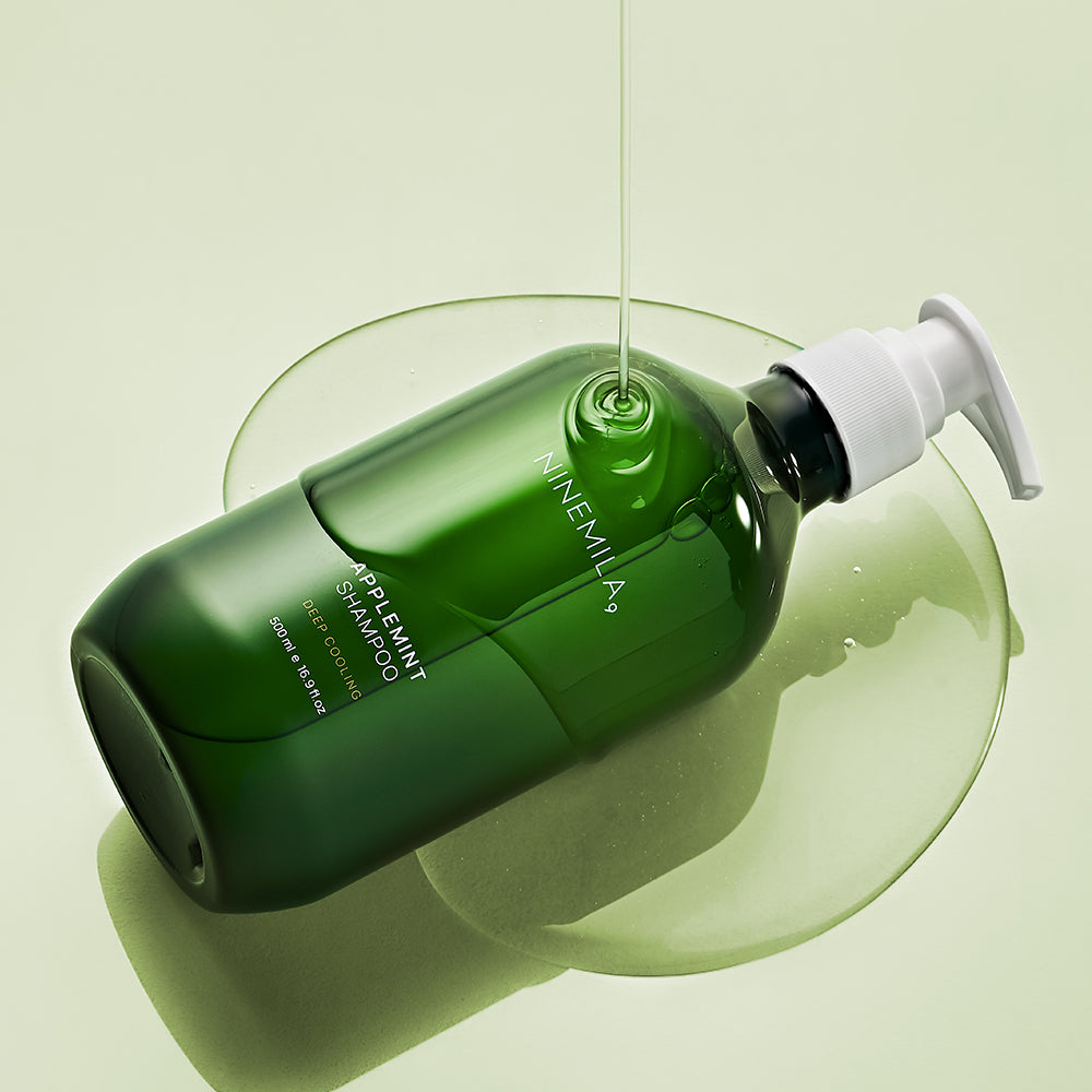 [NINEMILA] Nine Mila Apple Mint Hair Loss Shampoo for Oily Scalp 500ml