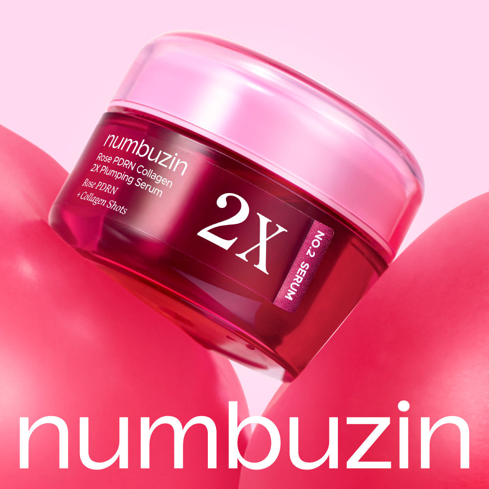 [NUMBUZIN] Numbers In No. 2 Rosen PDRN Collagen Aufpolsterndes Serum 2X 30ml
