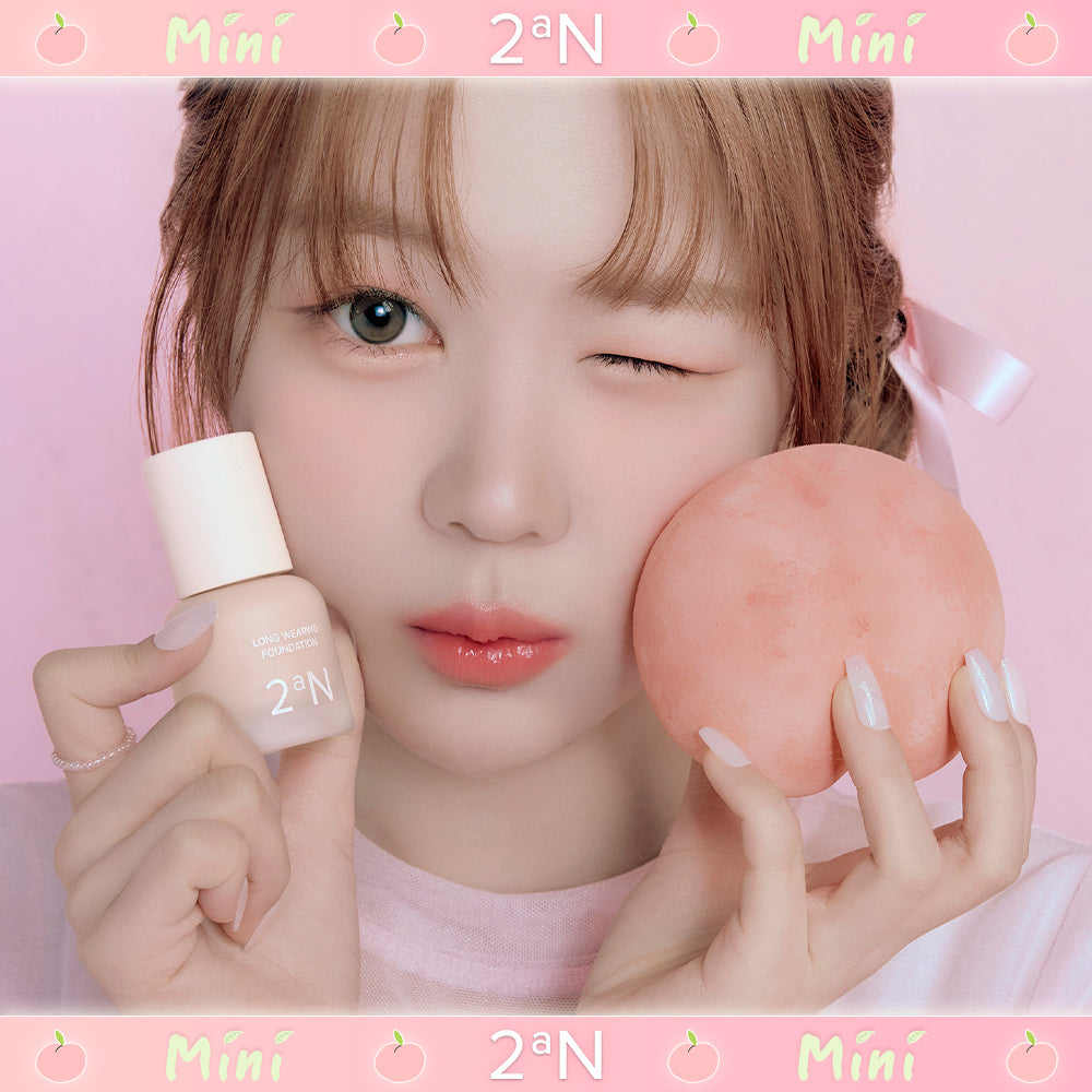 [2aN] 2AN Long Lasting Foundation Mini 4 Farben