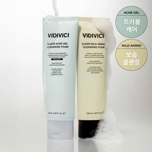 [VIDIVICI] 2 types of BDI Beach Clear Cleansing Foam