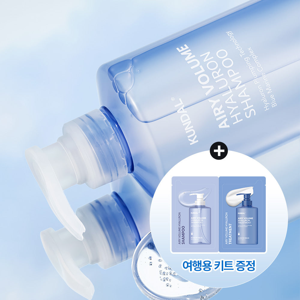 [KUNDAL] Kundal Hyaluronic Scalp Care Volume Shampoo 500ml Blossom Breeze Exclusive Set