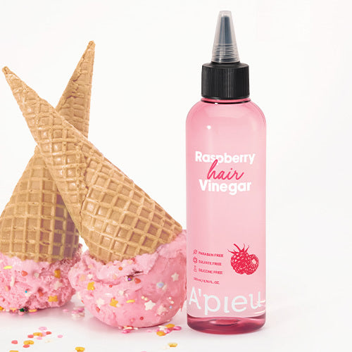 [A'pieu] APIEU Hair Vinegar 200ml single item (raspberry/mint scalp)