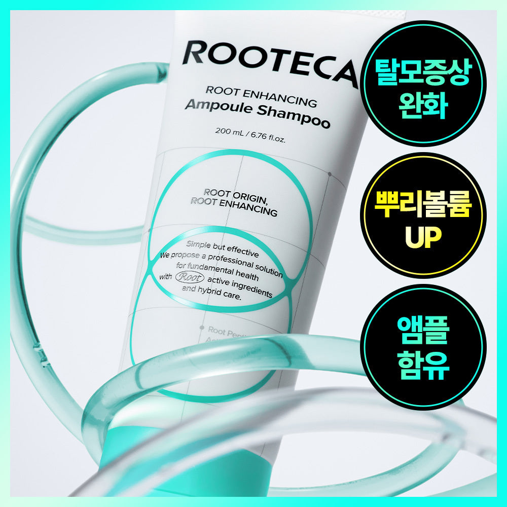 [ROOTECA] Luteca Root Enhancing Ampoule Shampoo 200ml (single item)