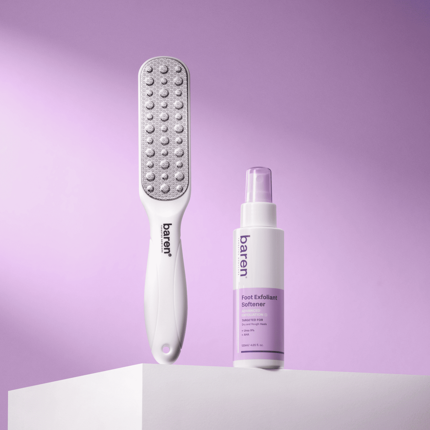 [Baren] Varen Callus Eraser Home Set (Mist 120ml + Foot File)