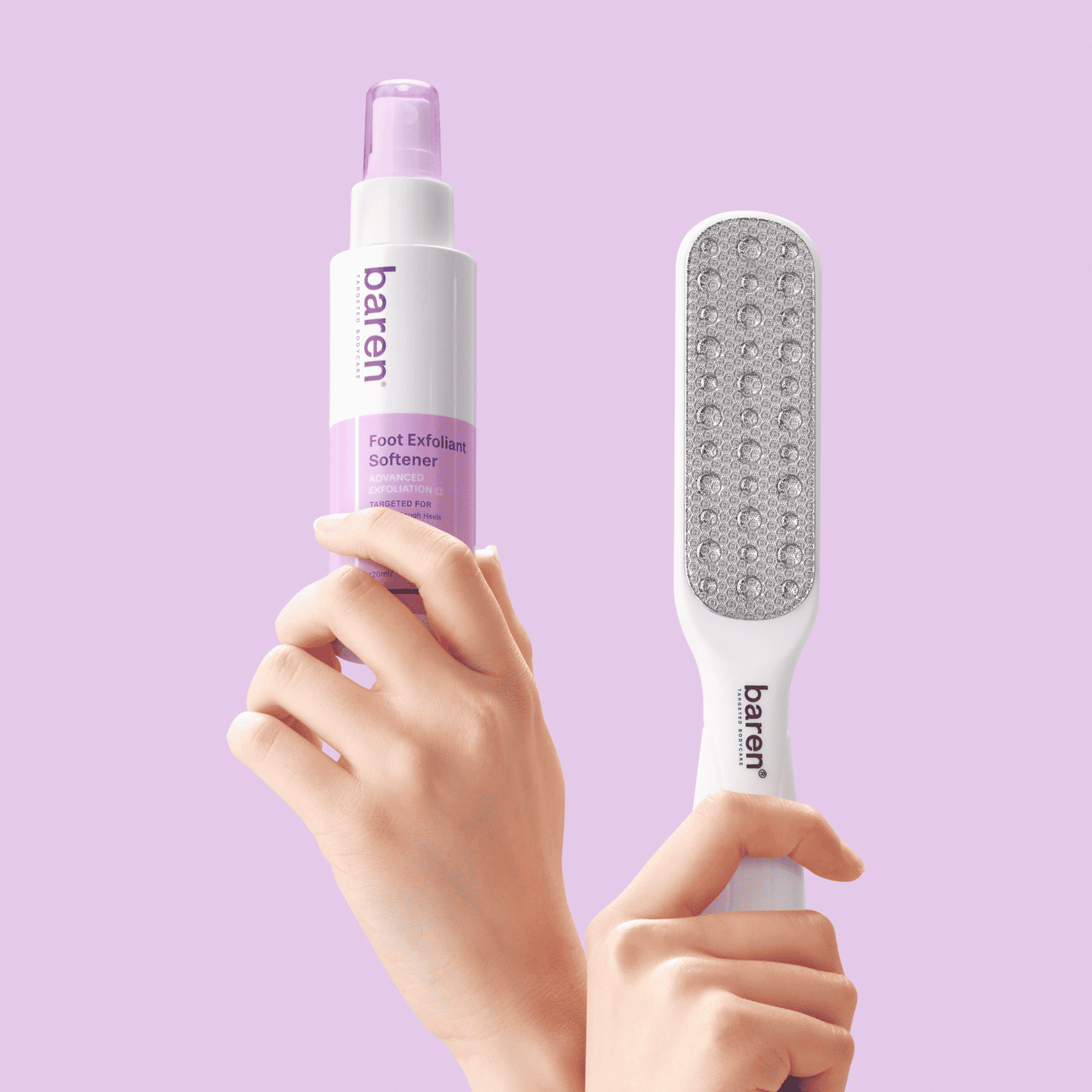 [Baren] Varen Callus Eraser Home Set (Mist 120ml + Foot File)