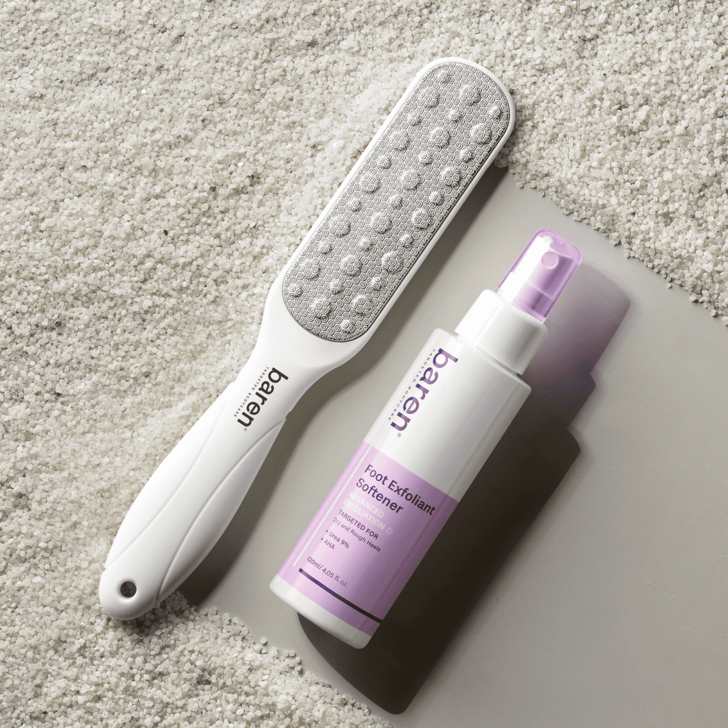 [Baren] Varen Callus Eraser Home Set (Mist 120ml + Foot File)