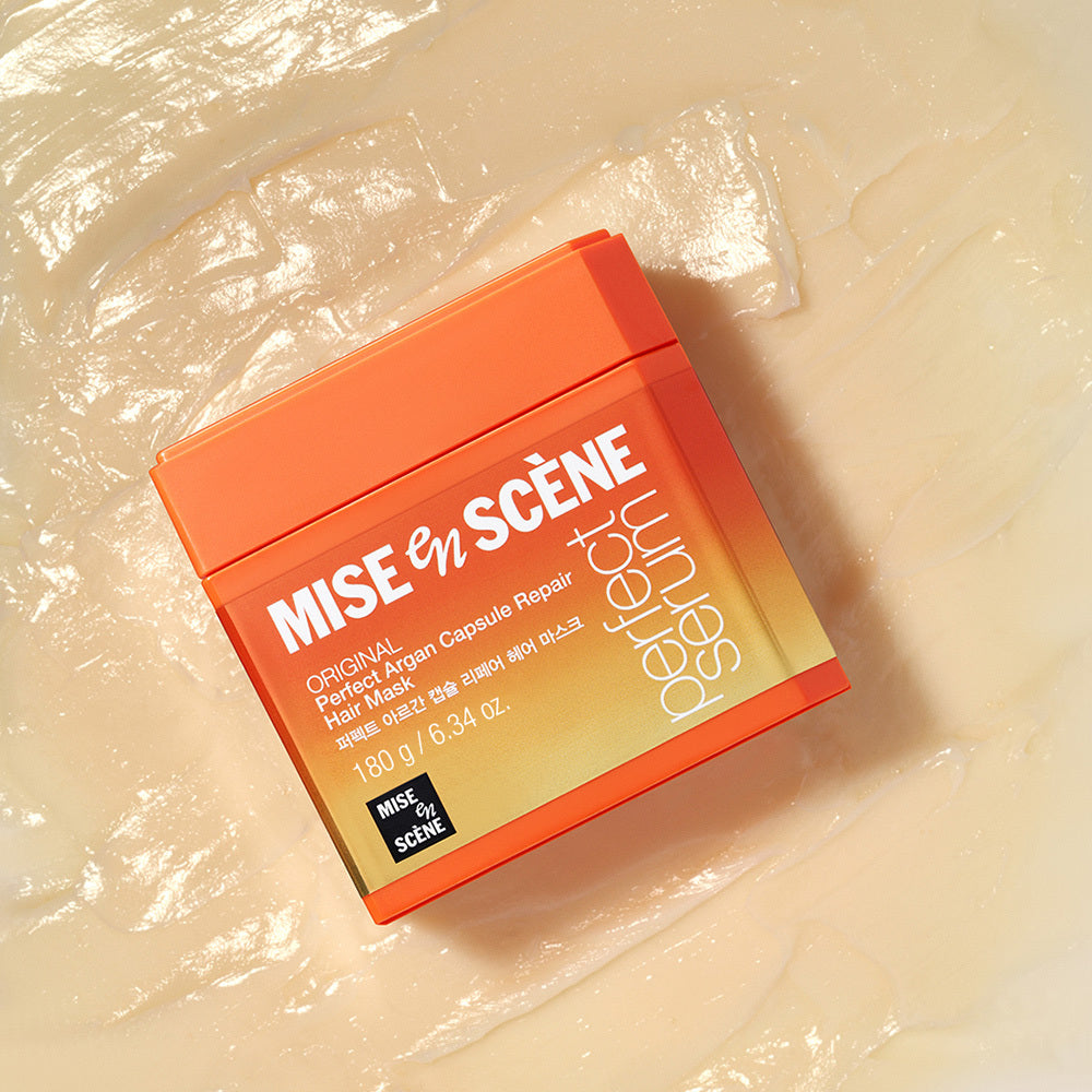 [Miseen scene] Mise-en-scène Perfect Serum Argan Capsule Repair Hair Mask 180G