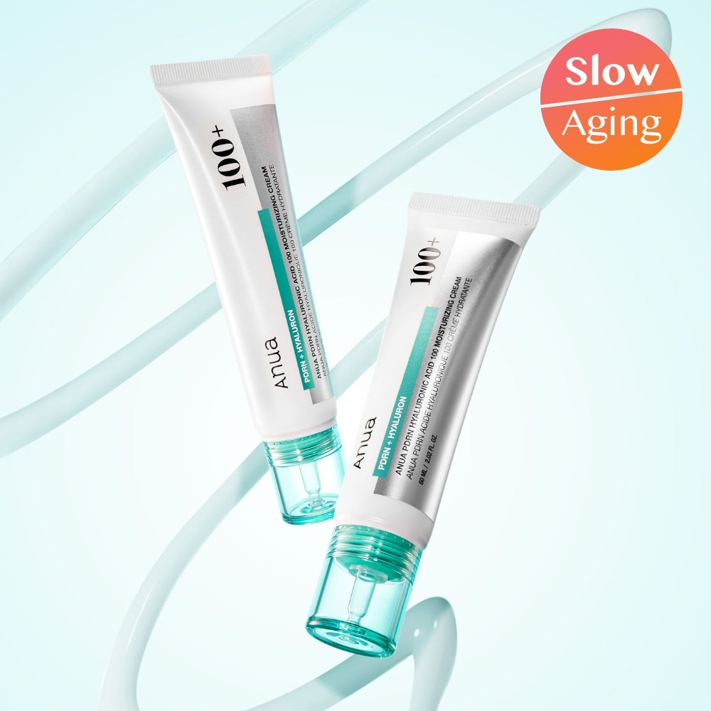 [Anua] PDRN Hyaluronic Acid 100 Moisture Cream Duo (60ml x 2)