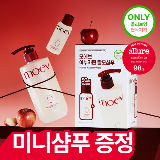 [moev] Moev Anukatin volume & scalp care shampoo 525ml special (+ 50ml free)